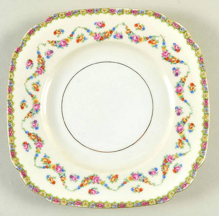 CZE1 Square Salad Plate