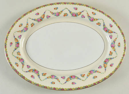 CZE1 12" Oval Serving Platter