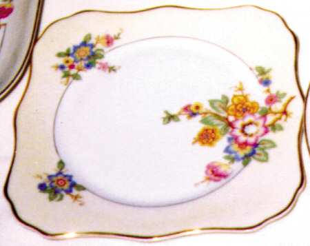 CZE15 Square Salad Plate