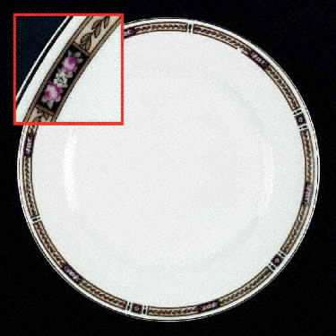 CZE33 Luncheon Plate