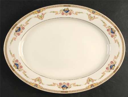 Melody 14" Oval Serving Platter