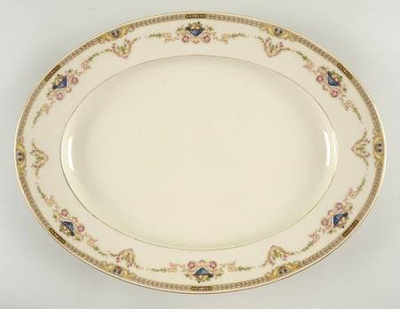 Melody 15" Oval Serving Platter