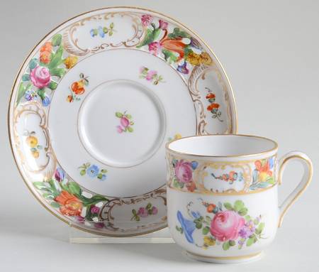 C6T1 Flat Demitasse Cup & Saucer Set