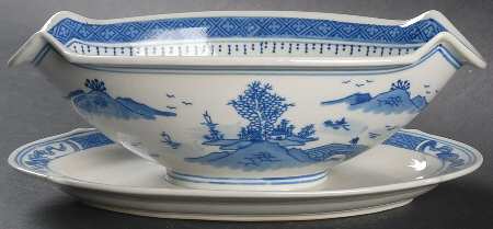 CX64 Gravy Boat with Attached Underplate