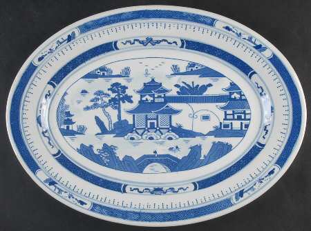 CX64 14" Oval Serving Platter