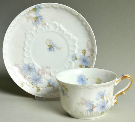 Schleiger 378b Flat Cup & Saucer Set