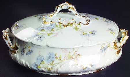 Schleiger 378b Oval Covered Vegetable