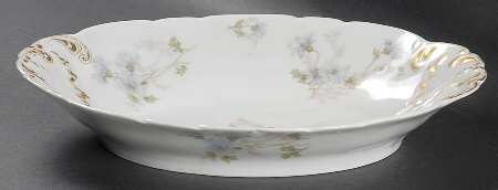 Schleiger 378b 10" Oval Vegetable Bowl