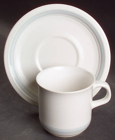 Birchglen Flat Cup & Saucer Set