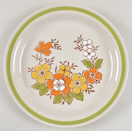 Spring Garden 12" Chop Plate (Round Platter)