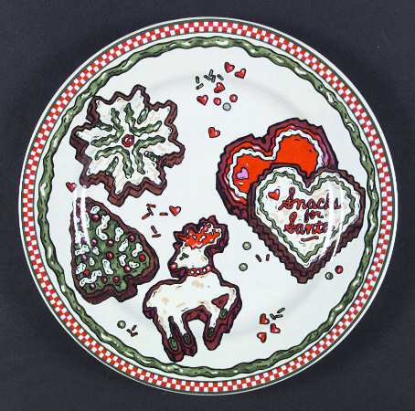 Northwoods Cookie Plate by CI Moore