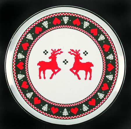 Northwoods Cake Plate