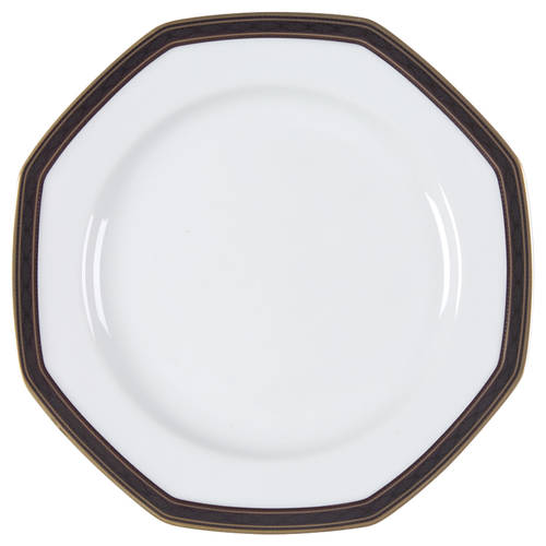 Black Dress Salad Plate