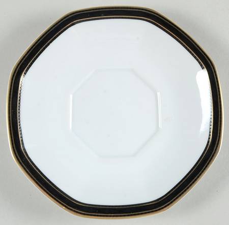 Black Dress Saucer for Demitasse Cup
