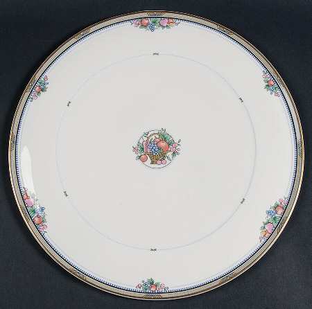 Fruit Basket Cake Plate