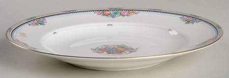 Fruit Basket Large Rim Soup Bowl