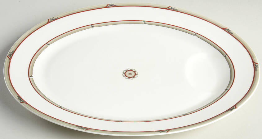 Lady Hamilton 13" Oval Serving Platter