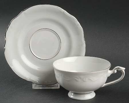 Contessa Footed Cup & Saucer Set