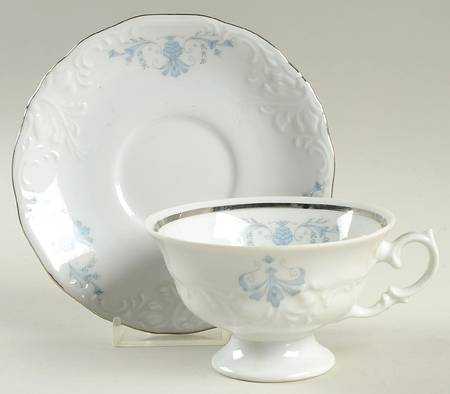 Regency Footed Cup & Saucer Set