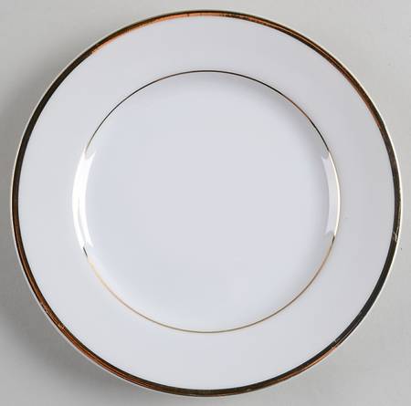 Golden Hannover Bread & Butter Plate