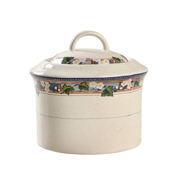 Springfest Sugar Bowl & Lid