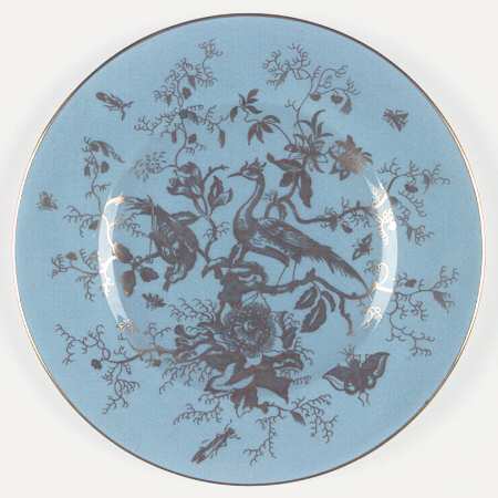 Cairo Gold On Medium Blue (Smooth) by Coalport