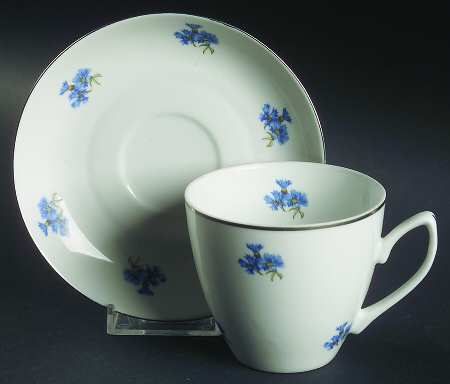 Karen Flat Cup & Saucer Set