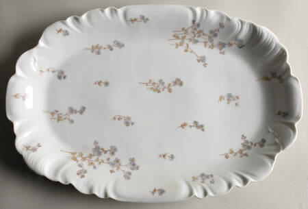 Schleiger 1300 15" Oval Serving Platter by Charles Field Haviland