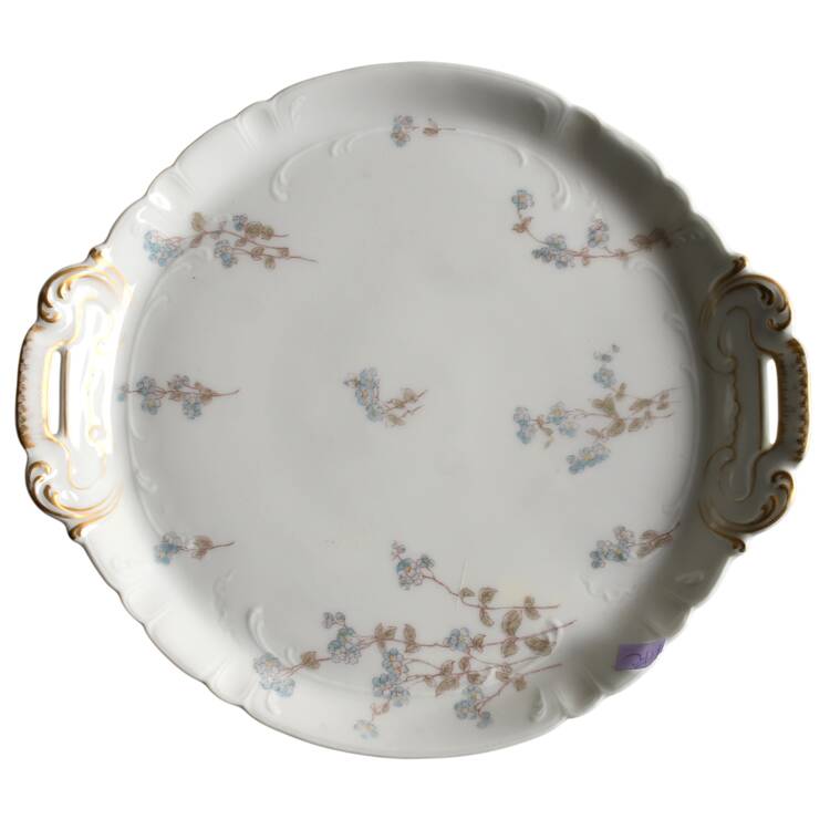 Schleiger 1300 Handled Cake Plate