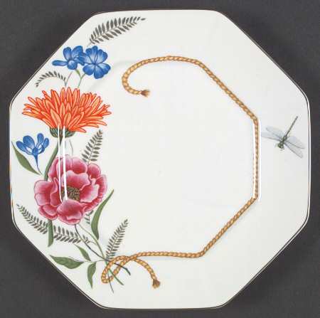 Flores Dinner Plate by Lynn Chase