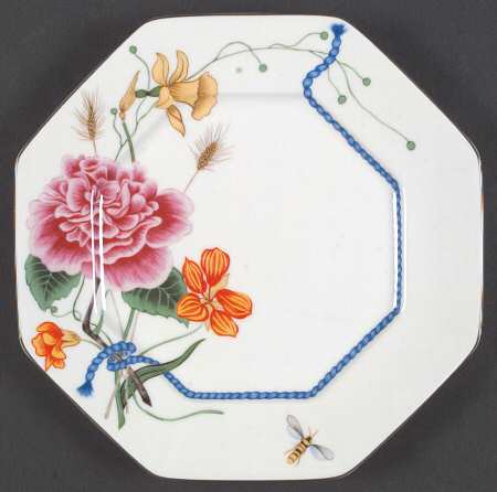 Flores Dinner Plate