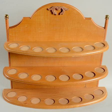 Carousel Wood Shelf Spice Rack