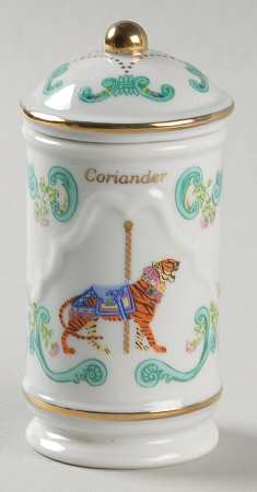 Carousel Coriander Spice Jar & Lid