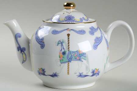 Carousel Teapot & Lid