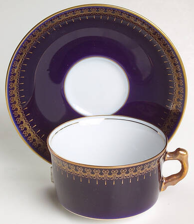 Romanov Flat Cup & Saucer Set