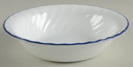 Enhancements (Cobalt Blue Trim, Corelle) Soup/Cereal Bowl