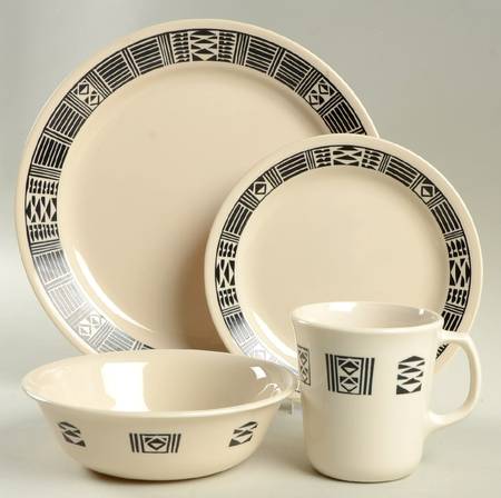Tribal Spirit 4 Piece Place Setting
