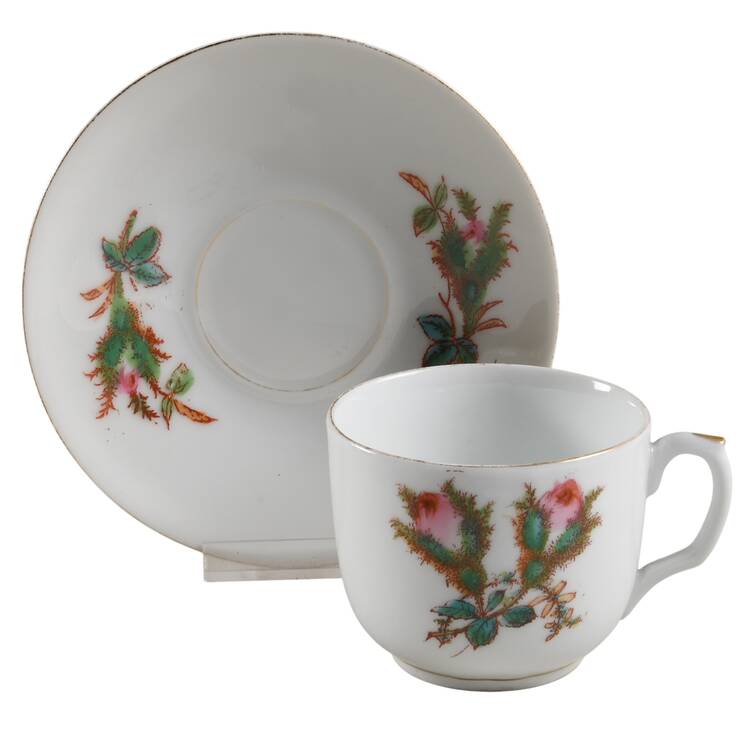 CHF335 Flat Cup & Saucer Set