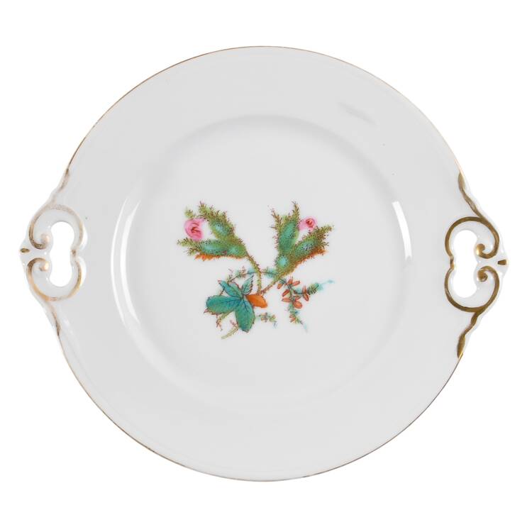 CHF335 Handled Cake Plate by Charles Field Haviland