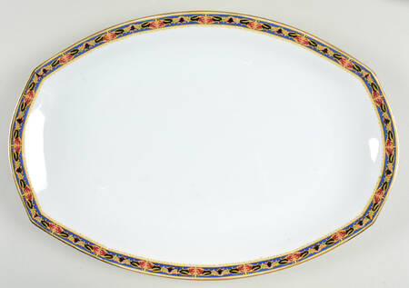 2317 14" Oval Serving Platter