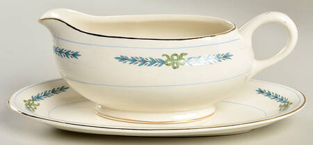 CRO112 Gravy Boat & Underplate/Relish