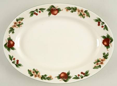 The Cades Cove Collection 12" Oval Serving Platter