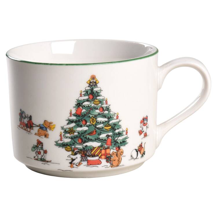 Magical Christmas Flat Cup