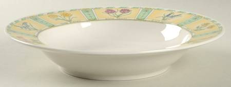 Spring Fair Rim Soup Bowl