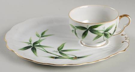 Orient Snack Plate & Cup Set