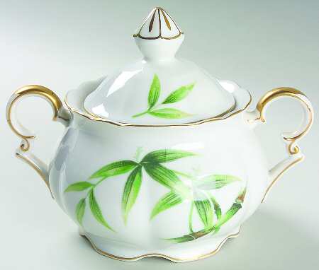 Orient Sugar Bowl & Lid