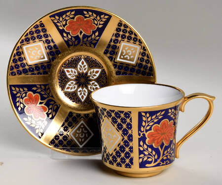 Romany Flat Cup & Saucer Set