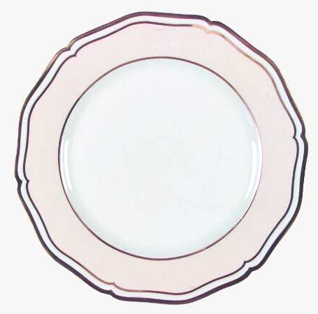 Polka Ivory Dessert Luncheon Plate