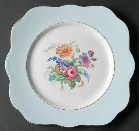 4783 Square Handled Cake Plate