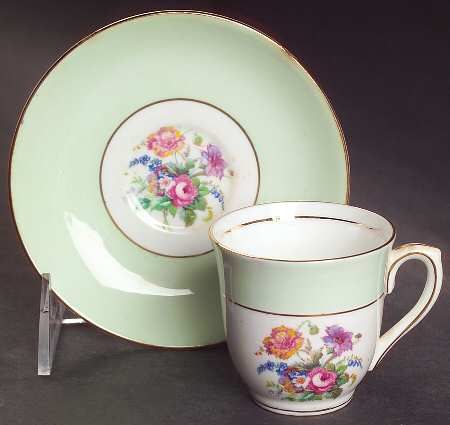 4783 Flat Demitasse Cup & Saucer Set